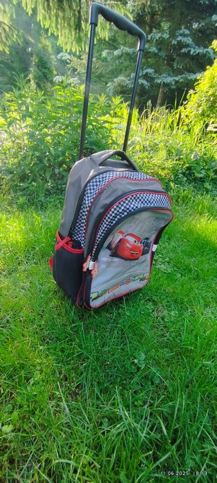 Plecak na kółkach Zygzak McQueen