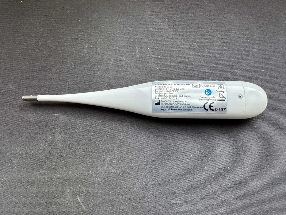 Termometr elektroniczny, Rossmax, Medico, Microlife,  zestaw 3 szt.