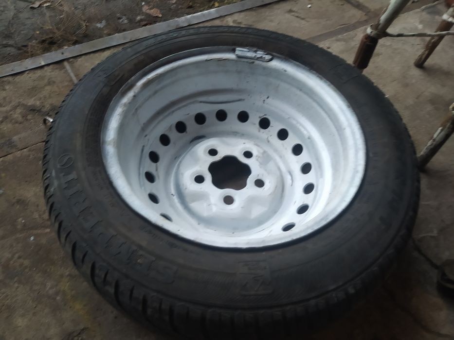 Колесо на дисках R13, 14.