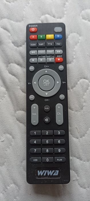 Piloty do telewizora..
