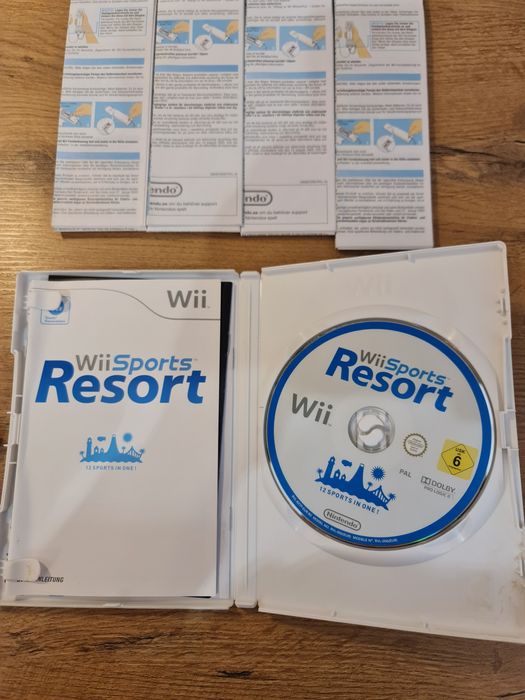Wii sports Resort gra plus kontroler Oryginalny zestaw