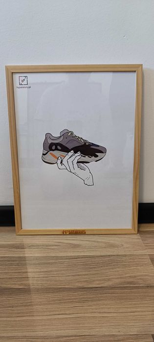 Plakat Adidas Yeezy Boost 700 Wave Runner "Hypeplakaty"