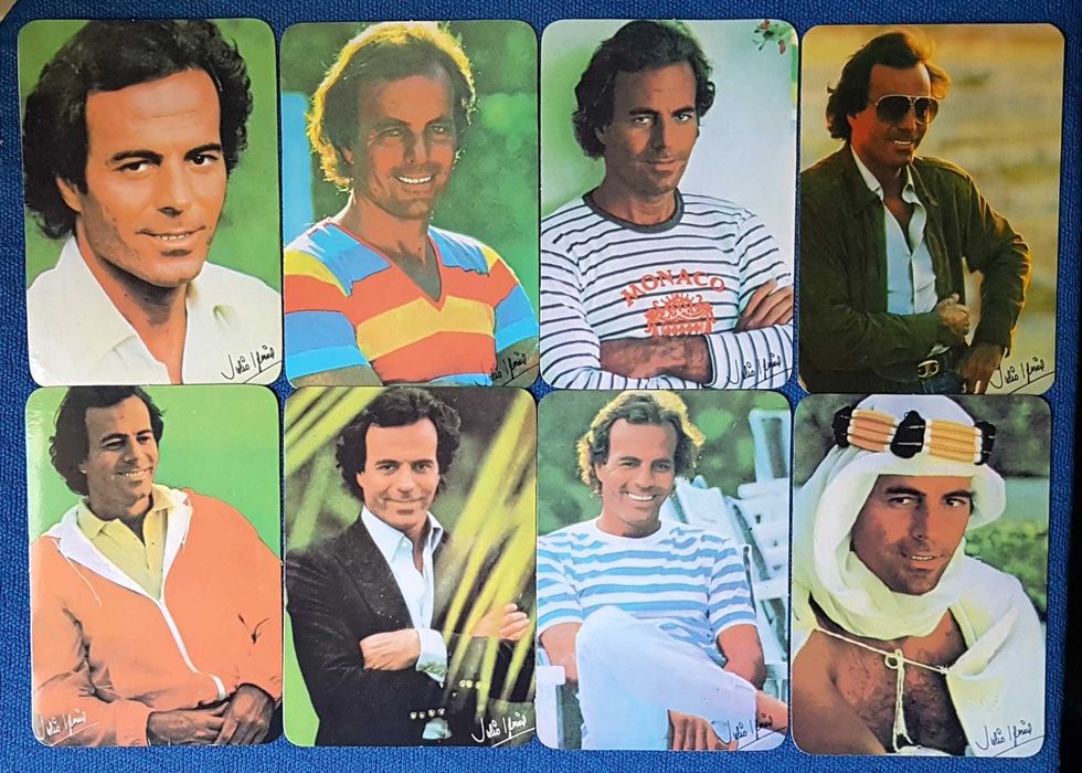 36 Calendários de bolso Julio Iglesias