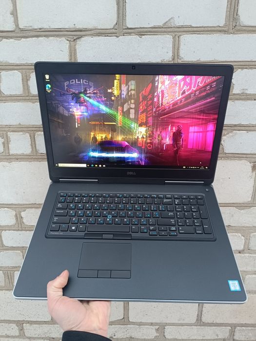 Стан 9 з 10, 17.3" Ігровий ноутбук DELL (i7 6820HQ/16/512/M1200 4GB)