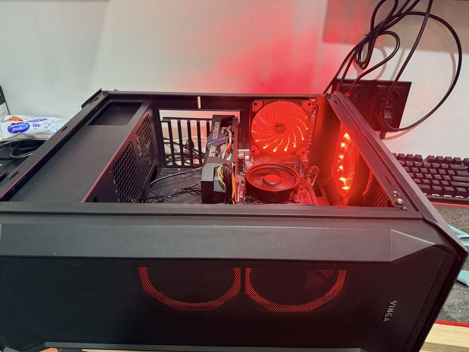 Компьютер Бюджетний Ігровий Ryzen 5+16DDR+1тб м2+Asus Nvidia 1660 Super