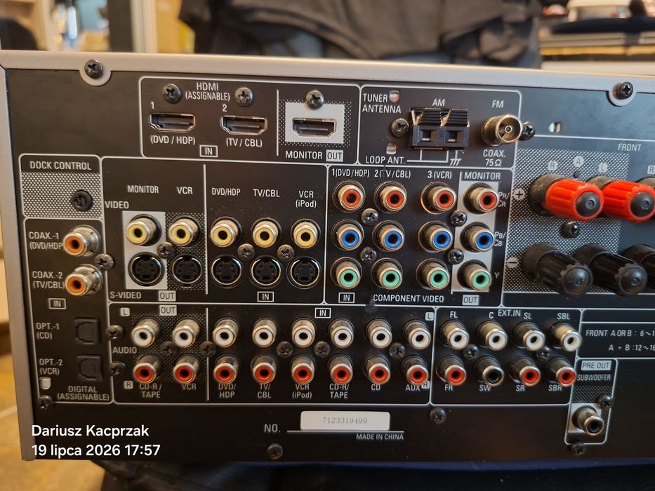 Amplituner 7.1 Denon AVR 1508
