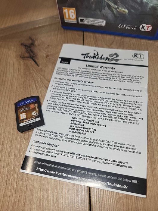 Gra Toukiden 2 - Playstation PS VITA - Komplet