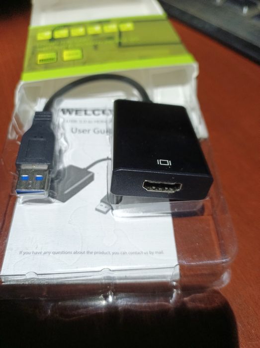 usb відеокарта адаптер usb to hdmi