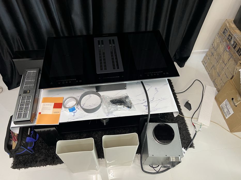 Індукційна плита і витяжка з Німеччини Klarstein Full House 10035259