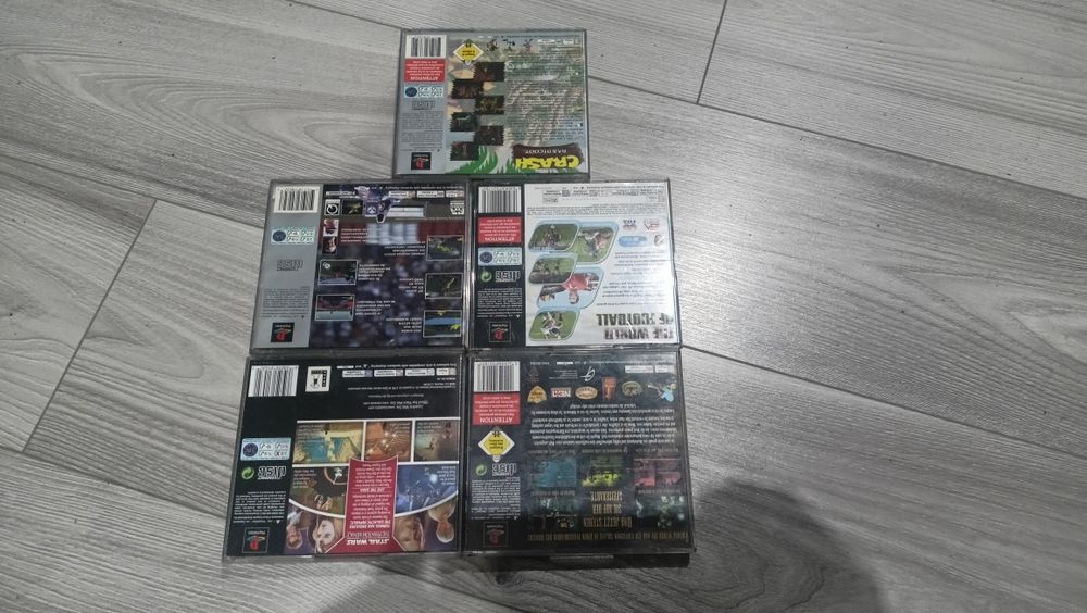 Zestaw gier ps1 crash formula oddworld