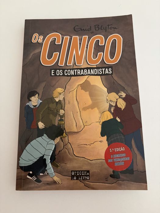 Livro Os Cinco - E os Contrabandistas