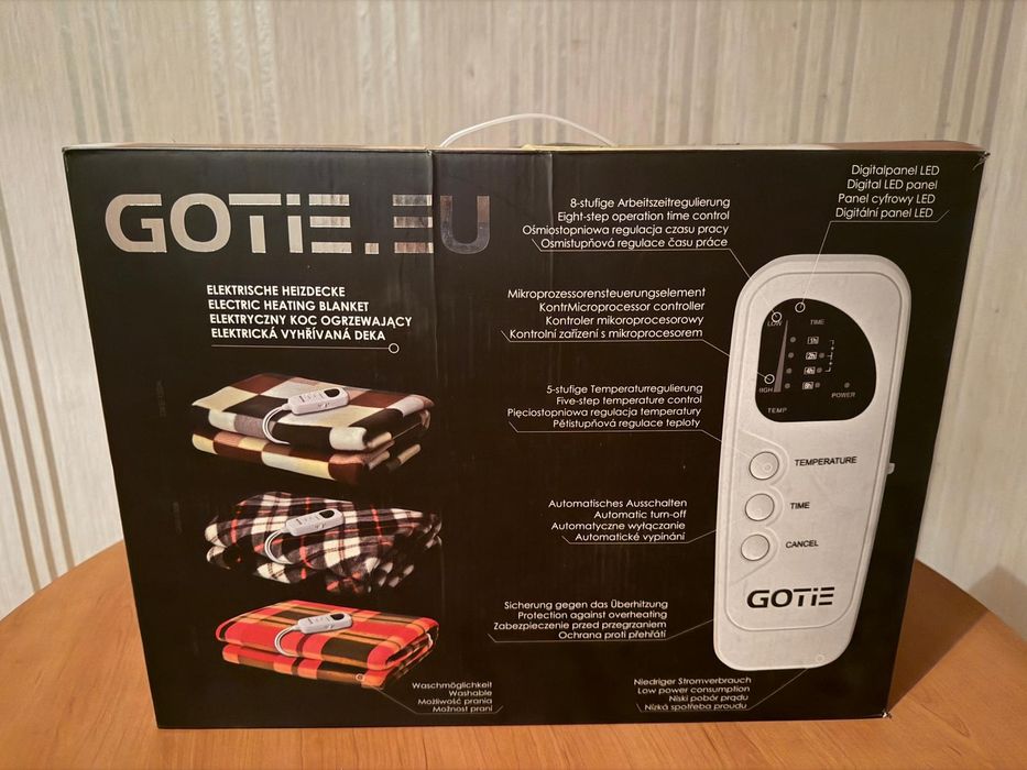 Koc grzewczy z pilotem