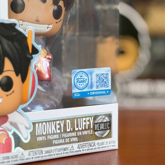 Фігурка Funko Pop ONE PIECE Monkey D. Luffy Metallic Ван Піс Луффі Луфі Функо Фанко Поп #98 #2138