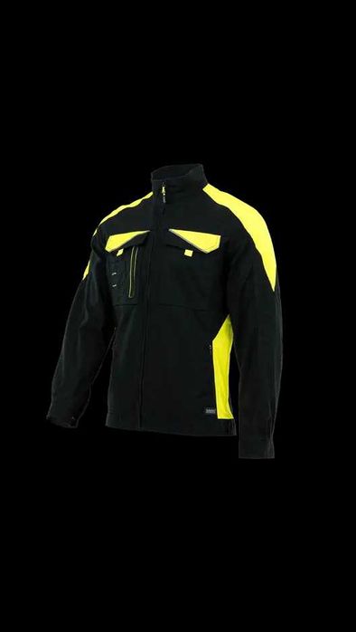 Ubranie robocze ochronne komplet ogrodniczki plus bluza