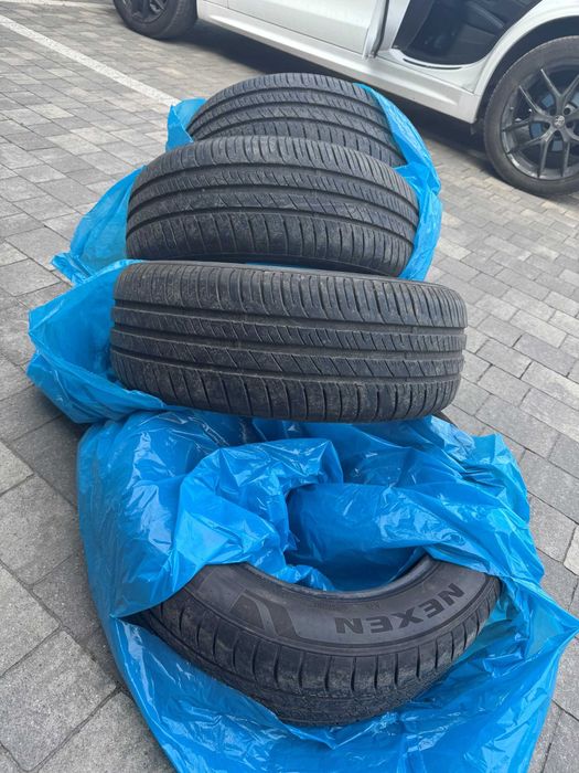 opony używane 4 szt.  205/55 R16 w bardzo dobrym stanie