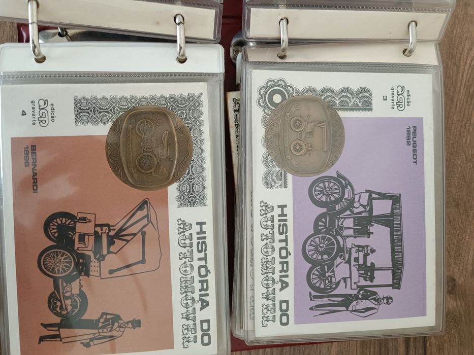 História do automóvel ACP 1976 (medalhas)