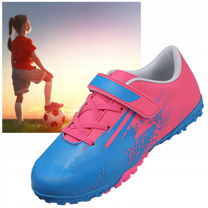Buty Piłkarskie Dziecięce Unisex na Sztuczną Trawę i Halę 34