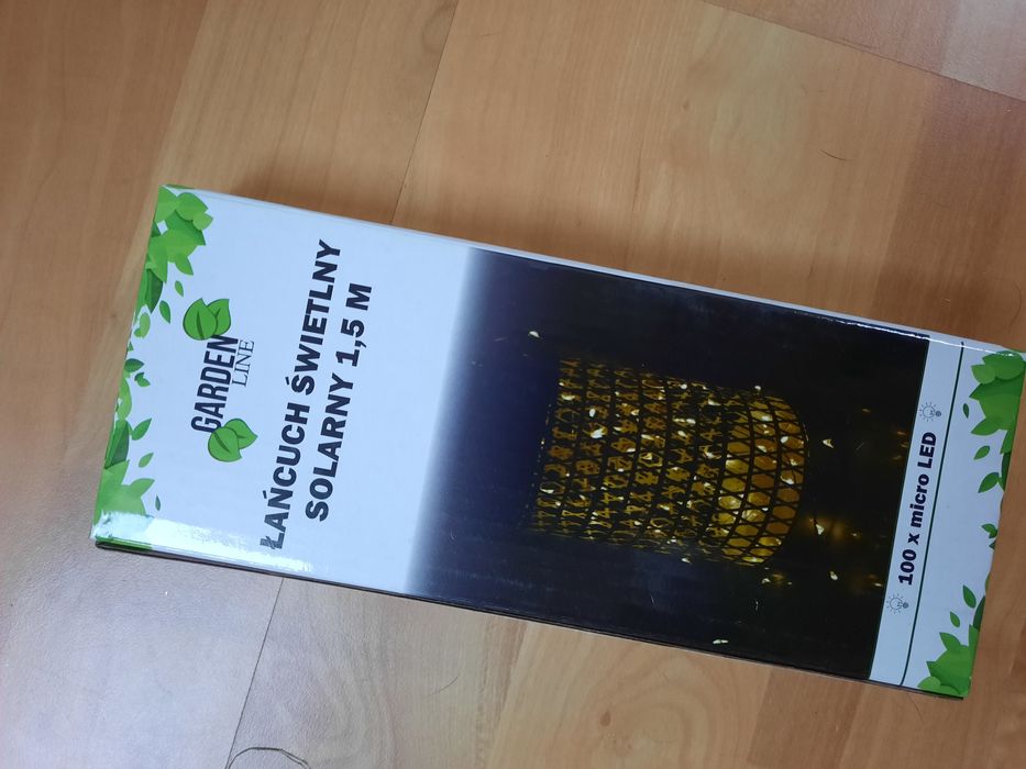 Łańcuch świetlny solarny 1,5m