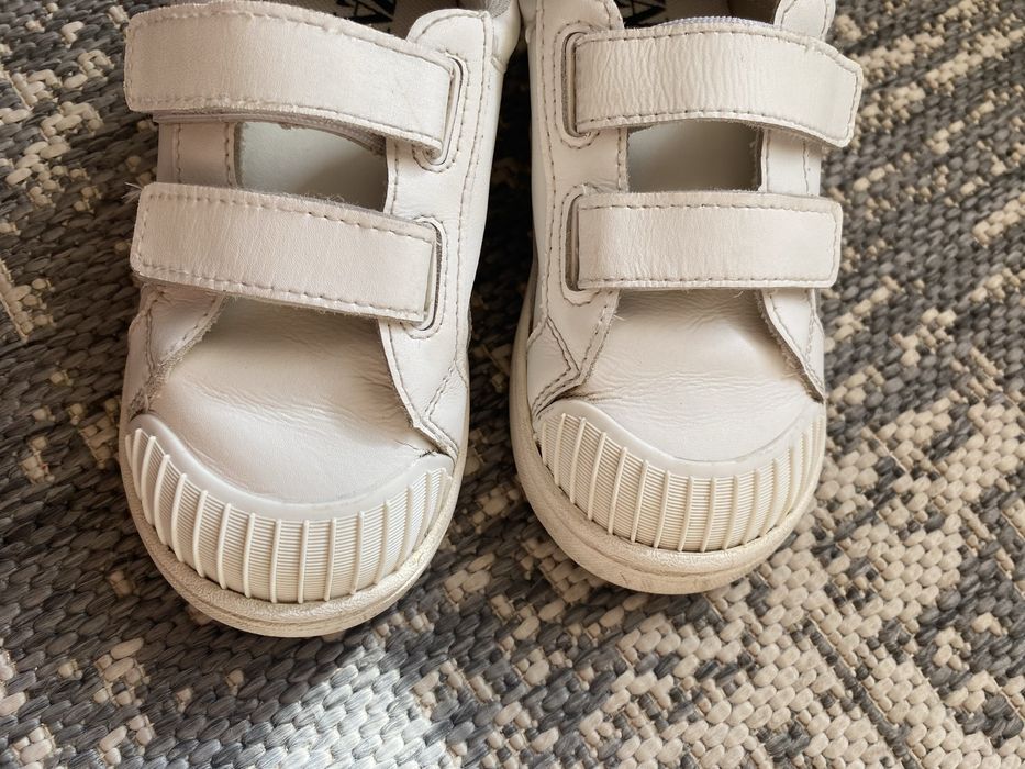 Шкіряні кеди zara 27р 17см