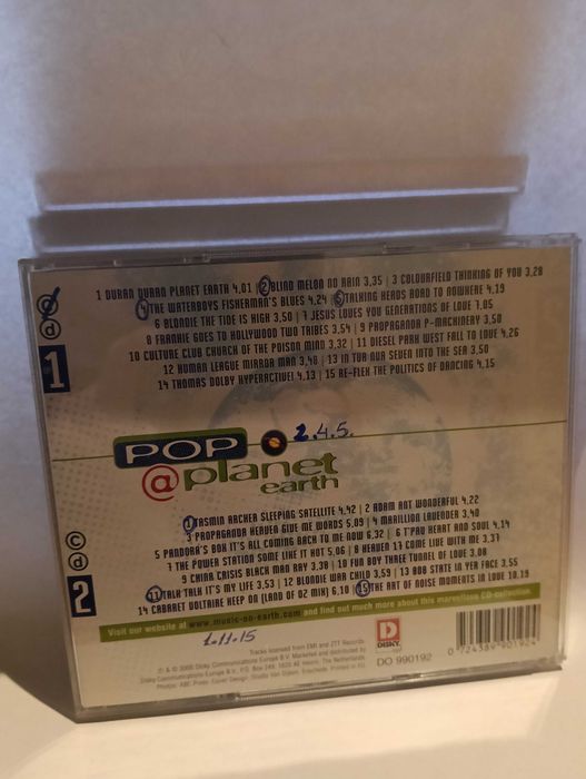 cd Pop Planet Earth (compilation - 2CD)64584885122177121