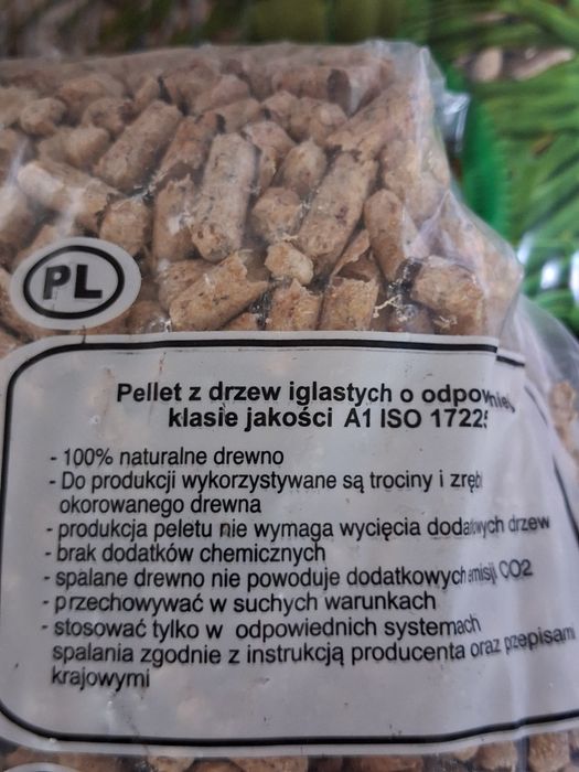 Pellet Olczyk PREMIUM Pelet sosnowy A1  DIN plus EN Plus 6mm