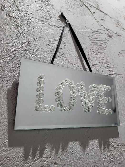 Glamour zestaw srebrny Home&You motylek lustrzane wazon chanel obraz