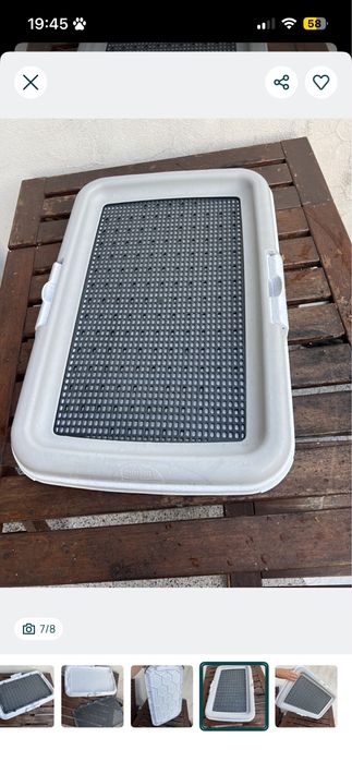 Tapete wc para cão como novo
