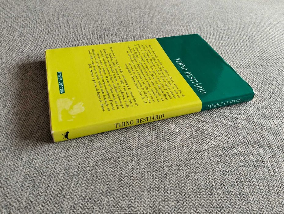 Livro "Terno Bestiário" de Maurice Genevoix