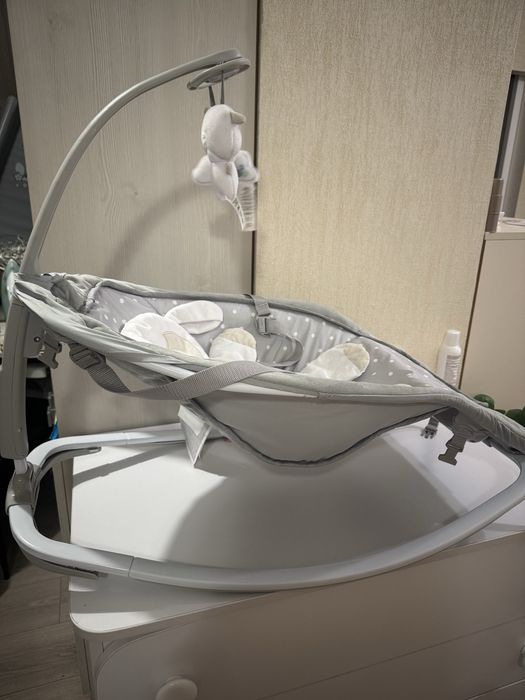 Крісло-шезлонг Ingenuity Cuddle Lamb 2в1 від 0 до 18 кг