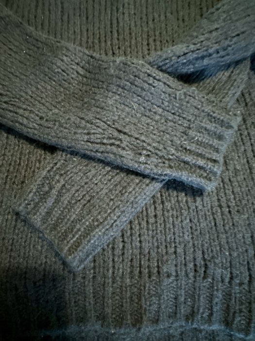 Светр Massimo Dutti морська хвиля, мохер 100%, розмір L-M