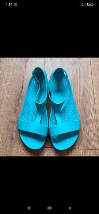 Crocs w9 niebieskie