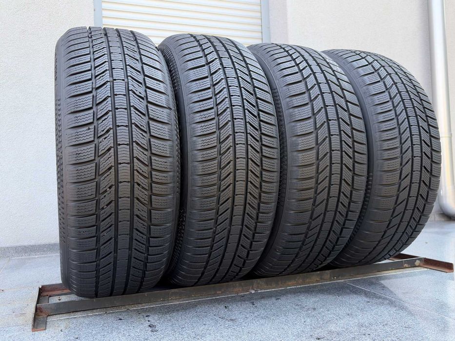 4szt zimowe 215/55R17 Continental 8mm 2024r świetny stan! Z1319 gwarancja
