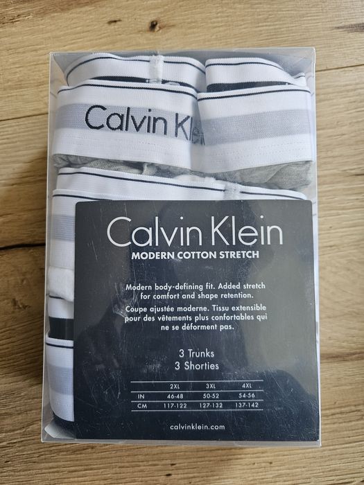 Calvin Klein Majtki Bokserki 3-Pack Rozmiar 4XL