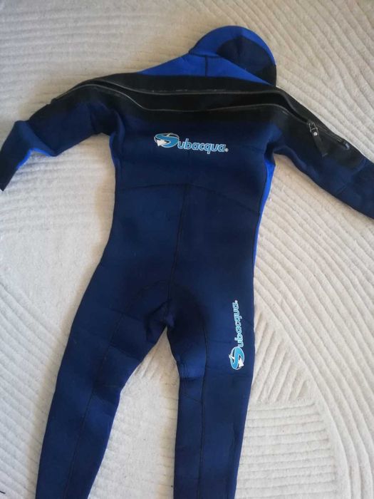 Fato de Mergulho Subacqua semi seco para Homem