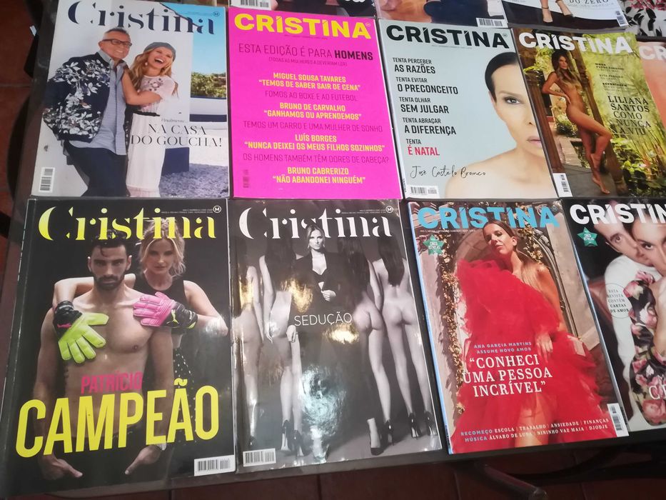 Conjunto de 34 Revistas Cristina