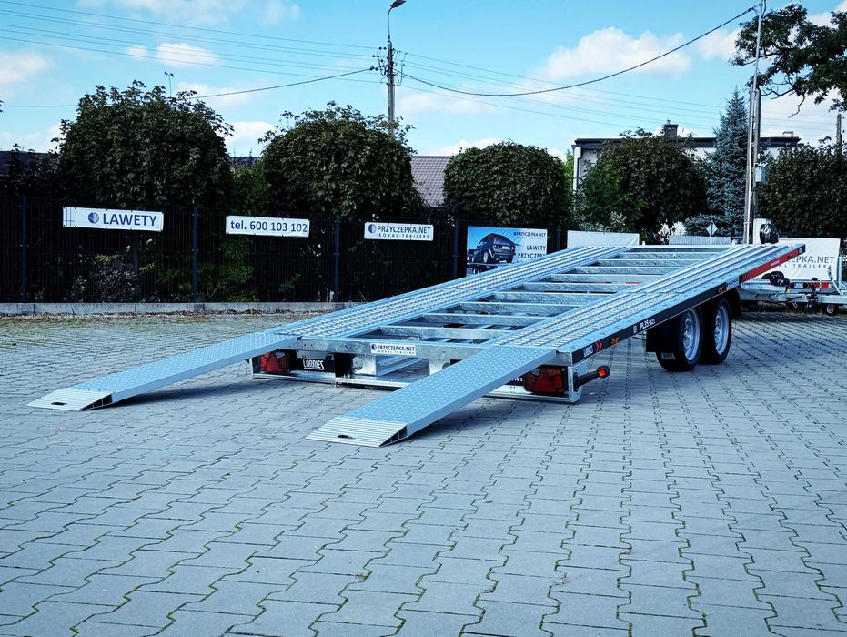 LORRIES PL35-5021 Laweta uchylna 3,5T 5m 2 osie nowa 2026 OD RĘKI