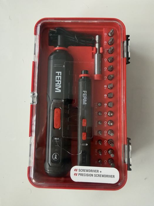 Zestaw wkrętaków elektrycznych