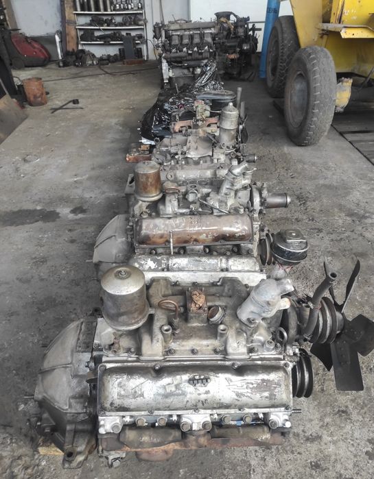 Мотор двигун Газель Газ 52 53 3307 66 Зіл 130 131 КамАЗ ЯМЗ б/в