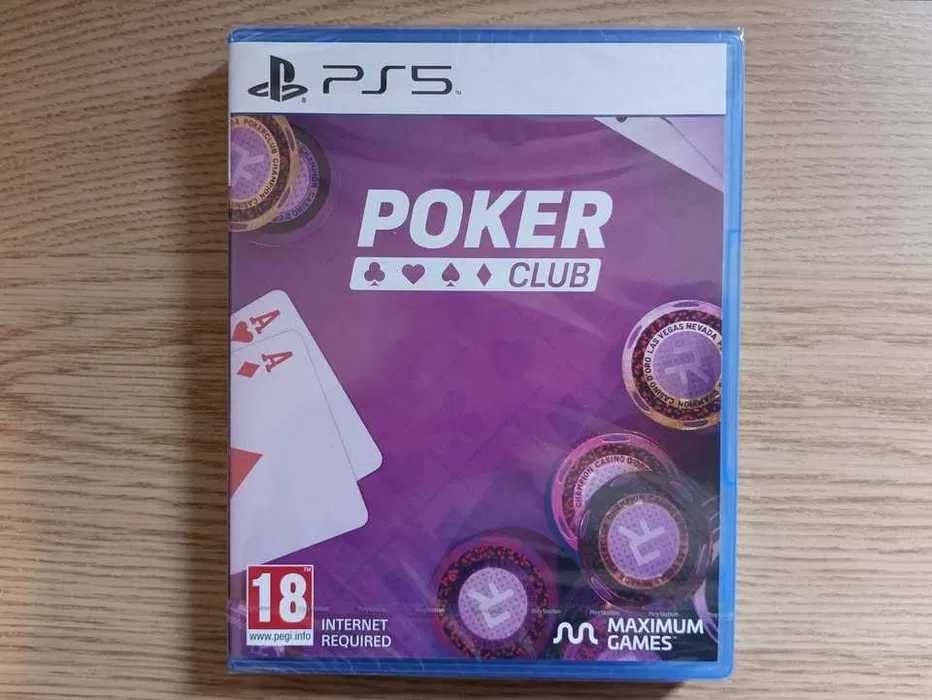 Poker Club na konsolę PS5 Playstation 5 (nowa w folii)