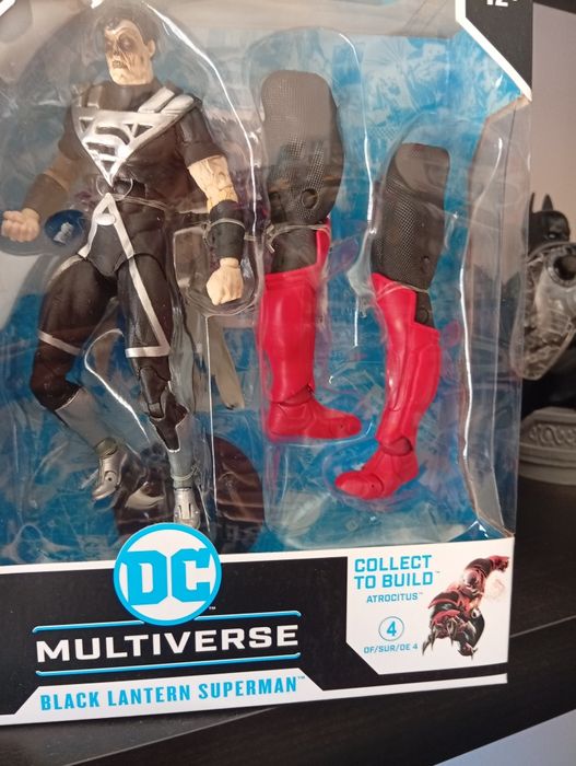 Figura DC multiverse black lantern superman