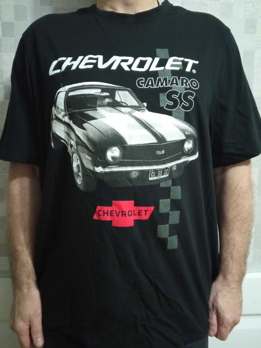 Футболка мужская"Chevrolet"Camaro