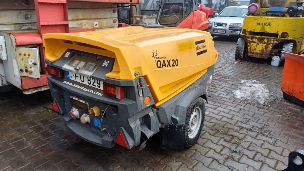 Wynajem agregat prądotwórczy Atlas Copco QAX 20 – 20 kW