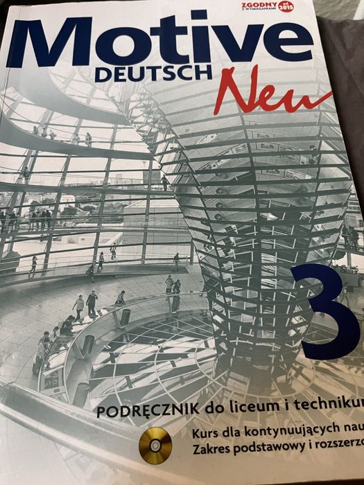 Motive Deutsch Neu 3 podręcznik do liceum i technikum