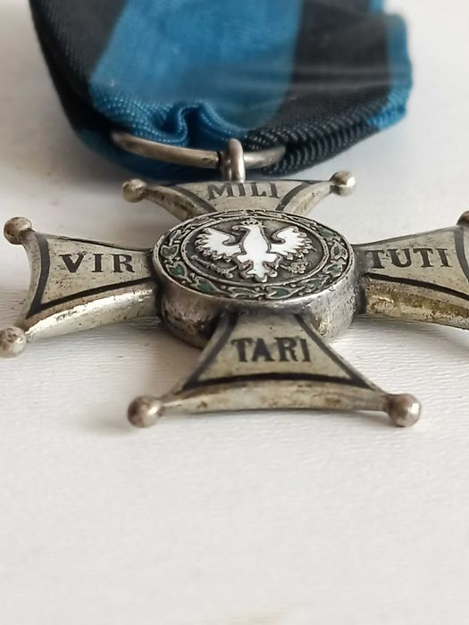 Srebrny krzyż Virtuti Militari Panasiuk