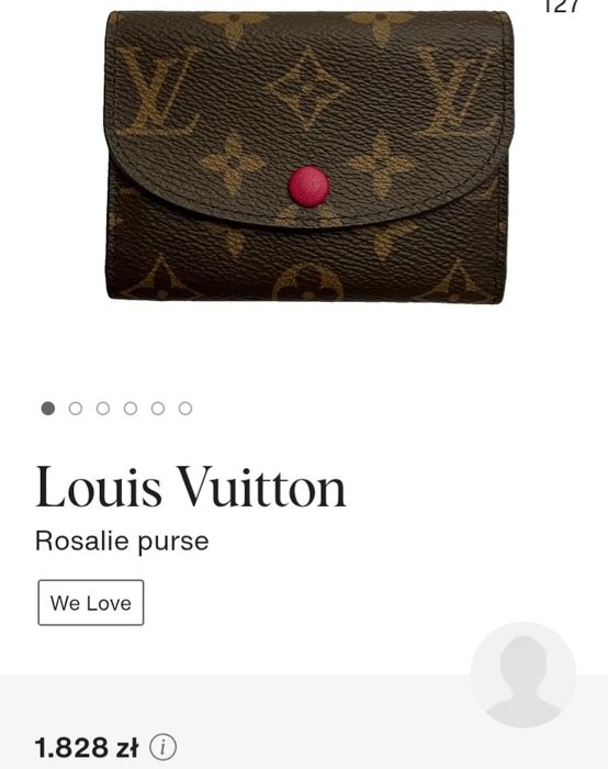 Portfel damski LOUIS VUITTON Rosalie