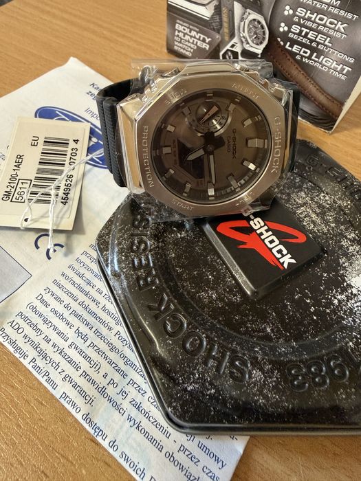 Nowy paragon gwarancja Casio GM 2100 Mandalorian