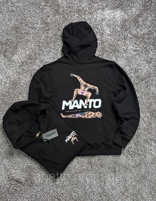 Чоловіча Худі Manto Stomp чорне розмір M