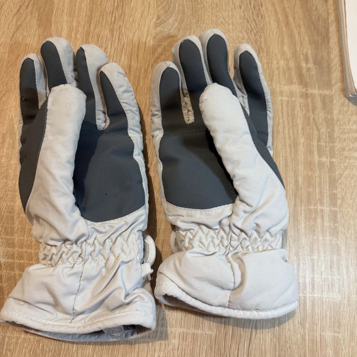 Лижні рукавички жіночі білі