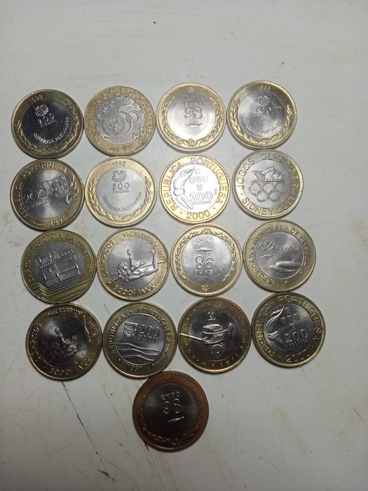 Moedas de 200$00 comemorativas