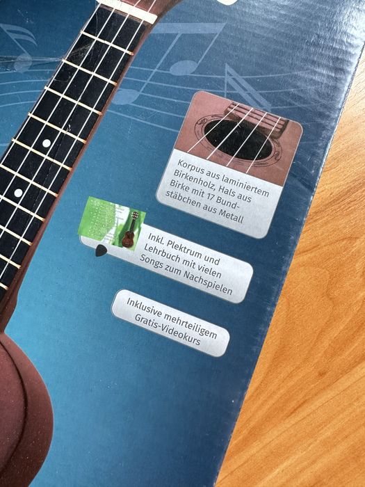 Ukulele Set z instrukcją